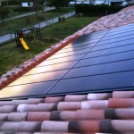 Chantier Solarize après